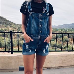 Jean overalls